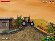 Онлай игра гонки на мощном тракторе